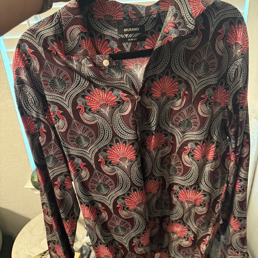 MURANO slim fit dress shirt